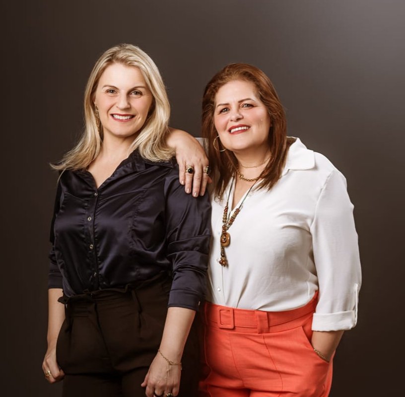 Lisandra Klein e Salete Gervasoni juntas